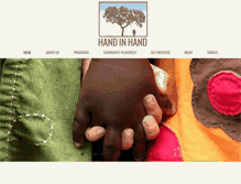 Tablet Screenshot of handinhandkids.org